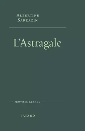 Couverture du produit · L'Astragale