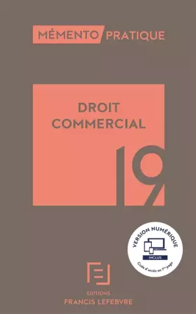 Couverture du produit · Droit commercial