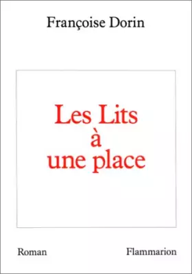 Couverture du produit · Les Lits à une place