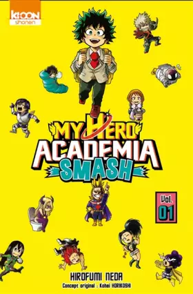 Couverture du produit · My Hero Academia Smash T01