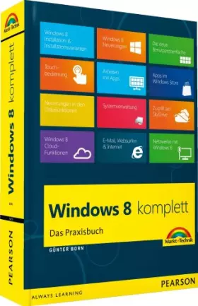 Couverture du produit · Windows 8 komplett: Das Praxisbuch (Sonstige Bücher M+T)