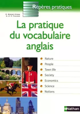 Couverture du produit · PRATIQUE VOCABULAIRE ANGLAIS