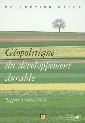 Couverture du produit · Géopolitique du développement durable