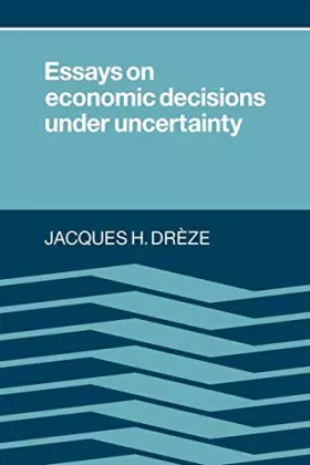 Couverture du produit · Essays on Economic Decisions Under Uncertainty