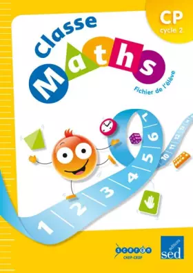 Couverture du produit · Classe Maths CP Cycle 2 : Fichier de l'élève