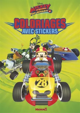 Couverture du produit · Disney Mickey et ses amis, Top départ - Coloriage avec stickers
