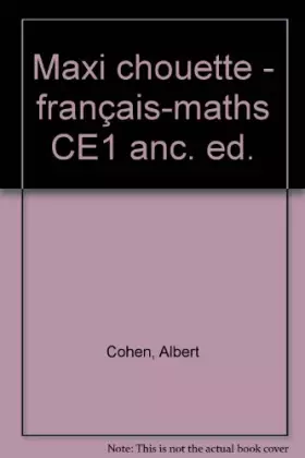 Couverture du produit · Mon cahier de révisions CE1 - français, maths