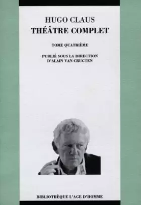 Couverture du produit · Théâtre complet, tome 4