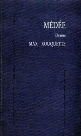 Couverture du produit · Médée