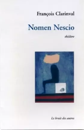 Couverture du produit · Nomen nescio