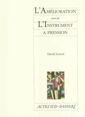 Couverture du produit · L'Amélioration : Suivi de L'instrument à pression