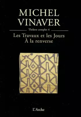 Couverture du produit · Théâtre T4 Vinaver
