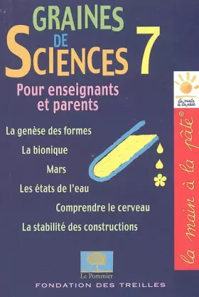 Couverture du produit · Graines de sciences : Tome 7