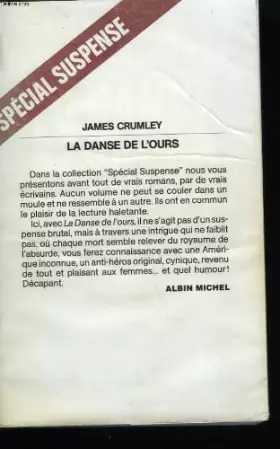 Couverture du produit · La danse de l'ours