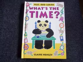 Couverture du produit · What's the Time? (Pull and Learn)