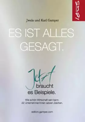 Couverture du produit · Es ist alles gesagt