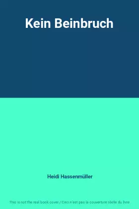Couverture du produit · Kein Beinbruch