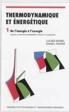 Couverture du produit · Thermodynamique et énergétique