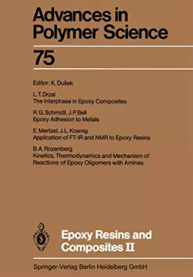 Couverture du produit · Epoxy Resins and Composites II (Advances in Polymer Science, 75, Band 75)