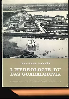 Couverture du produit · L'hydrologie du bas Guadalquivir