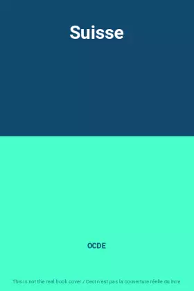 Couverture du produit · Suisse