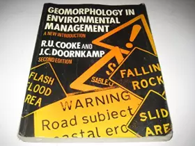Couverture du produit · Geomorphology in Environmental Management: A New Introduction
