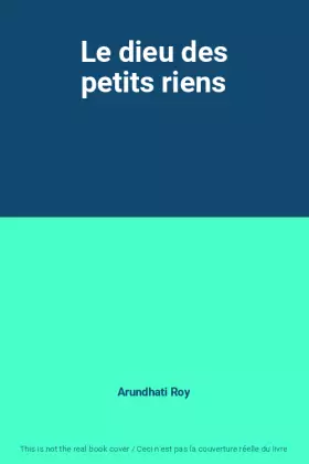 Couverture du produit · Le dieu des petits riens