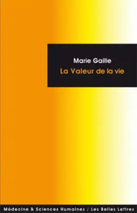Couverture du produit · La Valeur de la vie