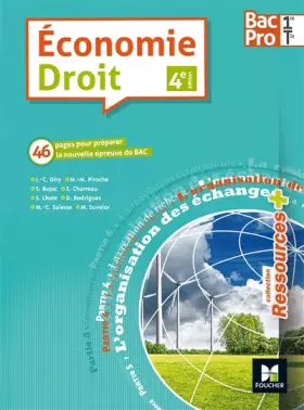 Couverture du produit · Ressources plus - ECONOMIE-DROIT - 1re/ Tle BAC PRO