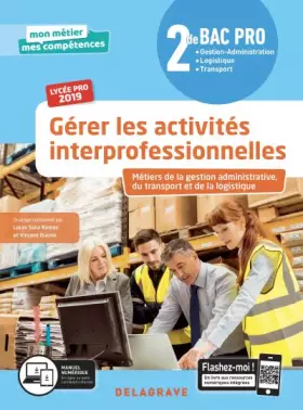Couverture du produit · Gérer les activités interprofessionnelles 2de Bac Pro (2019) - Pochette élève