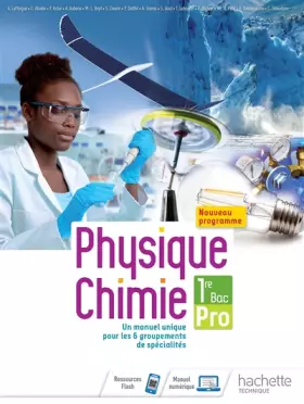 Couverture du produit · Physique-Chimie 1re Bac Pro - Livre élève - Éd. 2020