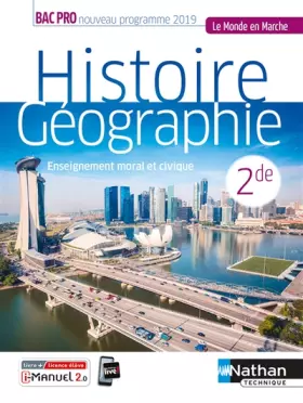 Couverture du produit · Histoire-Géographie - EMC - 2de Bac Pro