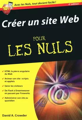 Couverture du produit · Créer un site Web 4e Poche Pour les nuls