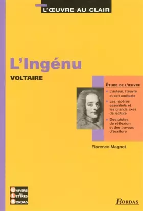 Couverture du produit · ETUDE L'INGENU L'OEUVRE AU CLAIR