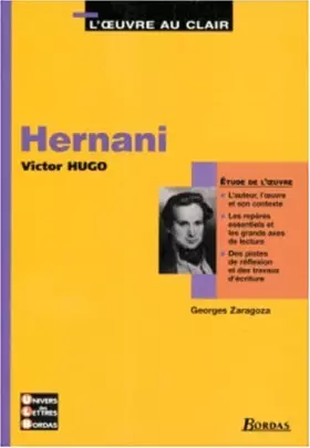 Couverture du produit · HERNANI (OEUVRE AU CLAIR)