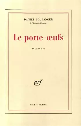 Couverture du produit · Le porte-œufs: Retouches