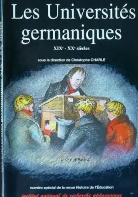 Couverture du produit · Les Universités germaniques: XIXe-XXe siècles