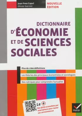 Couverture du produit · Dictionnaire d'économie et de sciences sociales éd. 2013