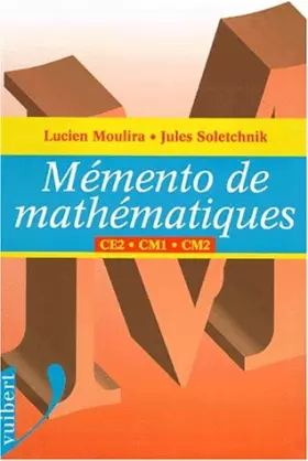Couverture du produit · Mathématiques, CE2, CM1, CM2