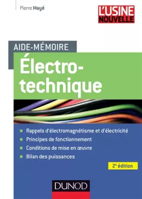 Couverture du produit · Aide-mémoire Electrotechnique - 2e éd.