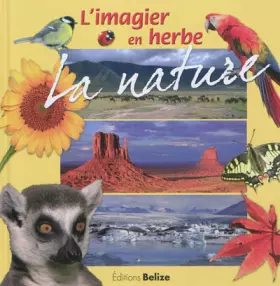 Couverture du produit · L'imagier en herbe : La nature