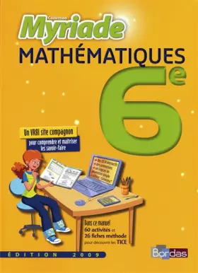 Couverture du produit · Myriade 6e  Manuel de l'élève