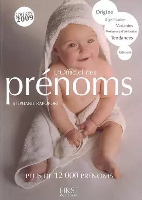 Couverture du produit · L'Officiel des prénoms