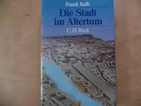 Couverture du produit · Die Stadt im Altertum