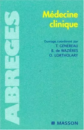 Couverture du produit · Médecine clinique