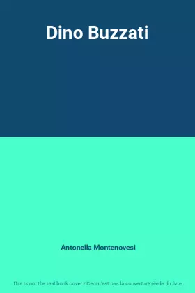 Couverture du produit · Dino Buzzati