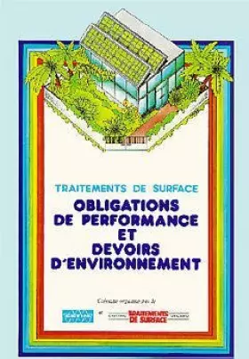 Couverture du produit · Traitements de surface - obligations de performance et devoirs d'environnement