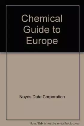 Couverture du produit · Chemical Guide to Europe