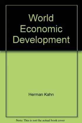 Couverture du produit · World Economic Development: 1979 And Beyond