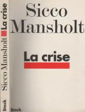 Couverture du produit · La crise